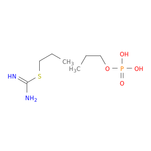 Carbamimidothioic acid, propyl ester, compd. with propyl dihydrogenphosphate (1:1)