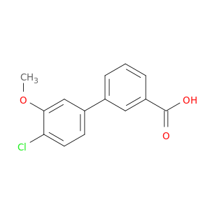 4-Chloro-3-methoxybiphenyl-3-carboxylic acid