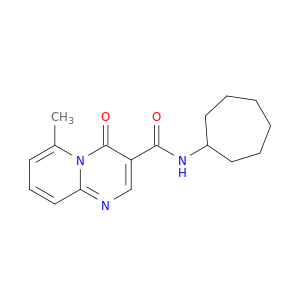 4H-Pyrido[1,2-a]pyrimidine-3-carboxamide,N-cycloheptyl-6-methyl-4-oxo-