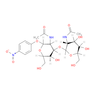 2-乙酰氧基-3-O-(2-乙酰氧基-2-脱氧-B-D-吡喃糖苷)-2-脱氧-A-D-半乳糖苷-4-硝基苯酯