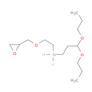 Silane, [2-(oxiranylmethoxy)ethyl]dipropoxypropyl-