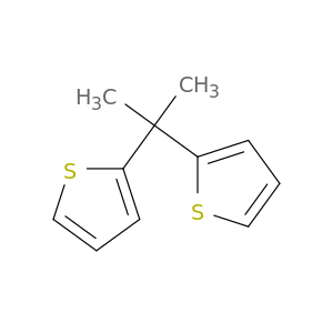 Thiophene, 2,2'-(1-methylethylidene)bis-