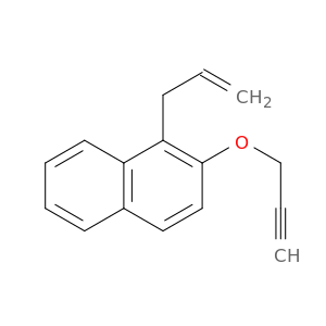 Naphthalene, 1-(2-propen-1-yl)-2-(2-propyn-1-yloxy)-