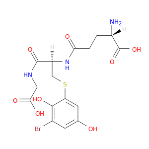 Glycine, L-g-glutamyl-S-(3-bromo-2,5-dihydroxyphenyl)-L-cysteinyl-(9CI)