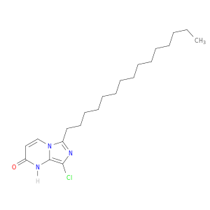 Imidazo[1,5-a]pyrimidin-2(1H)-one, 8-chloro-6-pentadecyl-