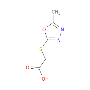 2-((5-甲基-1,3,4-噁二唑-2-基)硫代)乙酸