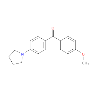 Methanone, (4-methoxyphenyl)[4-(1-pyrrolidinyl)phenyl]-