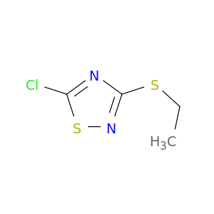 1,2,4-Thiadiazole, 5-chloro-3-(ethylthio)-