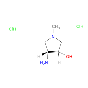 (3R,4R)-4-氨基-1-甲基-3-吡咯烷醇二盐酸盐