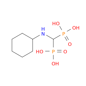 Phosphonicacid, P,P'-[(cyclohexylamino)methylene]bis-