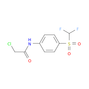 2-氯-N-(4-二氟甲磺酰基苯基)乙酰胺