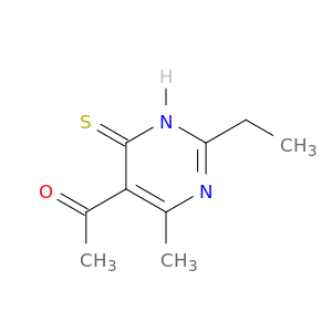 1-(2-乙基-4-疏基-6-甲基嘧啶-5-基)乙酮