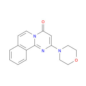 2-吗啉-4H-嘧啶并[2,1-a]异喹啉-4-酮