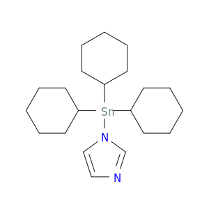 1H-Imidazole, 1-(tricyclohexylstannyl)-