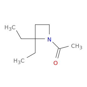 AZETIDINE, 1-ACETYL-2,2-DIETHYL-