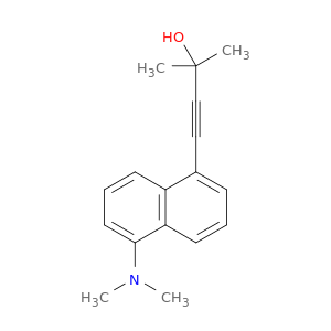 3-Butyn-2-ol, 4-[5-(dimethylamino)-1-naphthalenyl]-2-methyl-