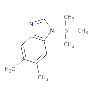 1H-Benzimidazole, 5,6-dimethyl-1-(trimethylsilyl)-
