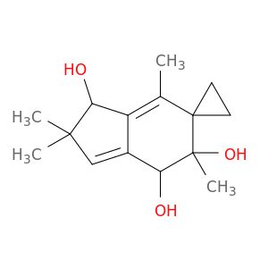 2',2',4',6'-tetramethyl-2',3',6',7'-tetrahydrospiro[cyclopropane-1,5'-indene]-3',6',7'-triol