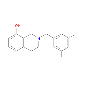8-Isoquinolinol, 2-[(3,5-difluorophenyl)methyl]-1,2,3,4-tetrahydro-