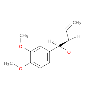 Oxirane, 2-(3,4-dimethoxyphenyl)-3-ethenyl-, trans-
