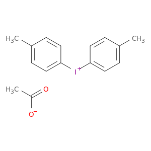 Iodonium, bis(4-methylphenyl)-, acetate