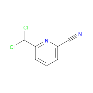 2-Pyridinecarbonitrile, 6-(dichloromethyl)-
