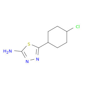 1,3,4-Thiadiazol-2-amine, 5-(4-chlorocyclohexyl)-