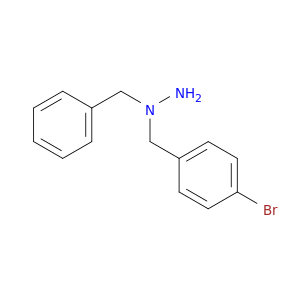 Hydrazine, 1-[(4-bromophenyl)methyl]-1-(phenylmethyl)-