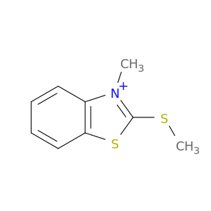 Benzothiazolium, 3-methyl-2-(methylthio)-
