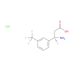 (3R)-3-Amino-3-[3-(trifluoromethyl)phenyl]propanoic Acid Hydrochloride