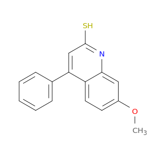 7-Methoxy-4-phenylquinoline-2-thiol