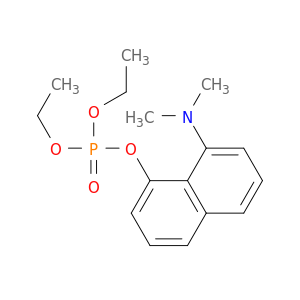 Phosphoric acid, 8-(dimethylamino)-1-naphthalenyl diethyl ester