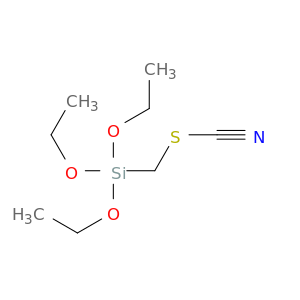 Thiocyanic acid, (triethoxysilyl)methyl ester