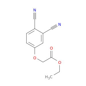 Acetic acid, (3,4-dicyanophenoxy)-, ethyl ester
