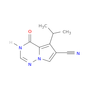 5-ISOPROPYL-4-OXO-3,4-DIHYDROPYRROLO[2,1-F][1,2,4]TRIAZINE-6-CARBONITRILE