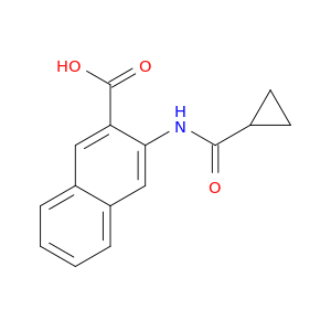 3-(Cyclopropanecarboxamido)-2-naphthoic acid