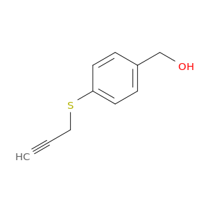 [4-(prop-2-yn-1-ylsulfanyl)phenyl]methanol