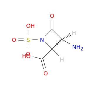 2-Azetidinecarboxylicacid, 3-amino-4-oxo-1-sulfo-, (2R-trans)- (9CI)