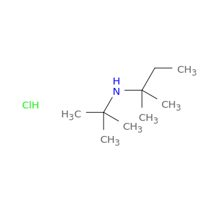 2-Butanamine,N-(1,1-dimethylethyl)-2-methyl-, hydrochloride (1:1)