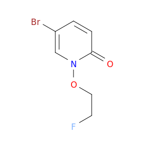 2(1H)-Pyridinone, 5-bromo-1-(2-fluoroethoxy)-