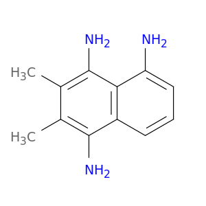 1,4,5-Naphthalenetriamine, 2,3-dimethyl-