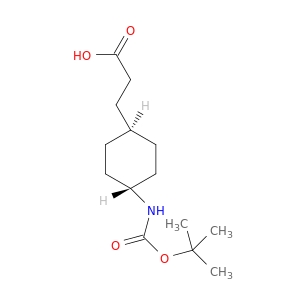 反式-3-[4-(BOC-氨基)环己基]丙酸