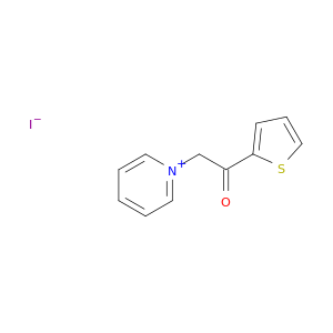 Pyridinium, 1-[2-oxo-2-(2-thienyl)ethyl]-, iodide (1:1)