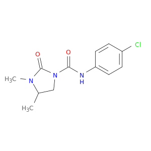 1-Imidazolidinecarboxamide, N-(4-chlorophenyl)-3,4-dimethyl-2-oxo-