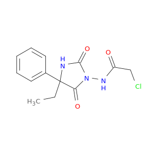 2-Chloro-N-(4-Ethyl-2,5-Dioxo-4-Phenylimidazolidin-1-Yl)Acetamide