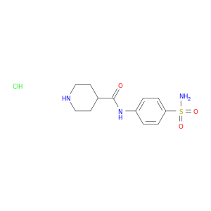 N-(4-Sulfamoylphenyl)piperidine-4-carboxamide Hydrochloride