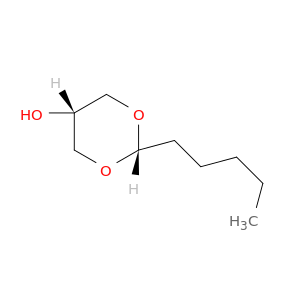 1,3-Dioxan-5-ol, 2-pentyl-, cis-