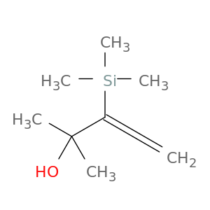 3,4-Pentadien-2-ol, 2-methyl-3-(trimethylsilyl)-