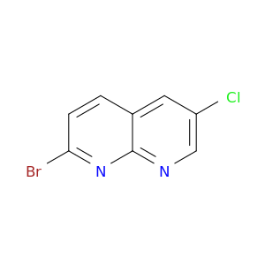 2-Bromo-6-chloro-1,8-naphthyridine
