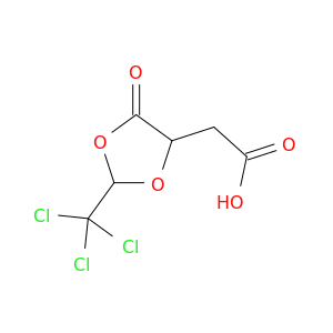 1,3-Dioxolane-4-acetic acid, 5-oxo-2-(trichloromethyl)-